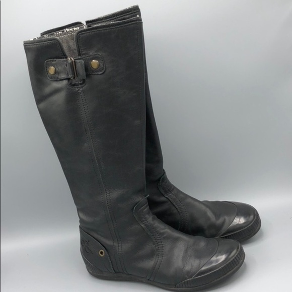 OTBT Shoes - OTBT Bayberry Leather Knee High Zip size 9 M